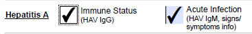 Hep A-3a Acute Infection and Immune Status